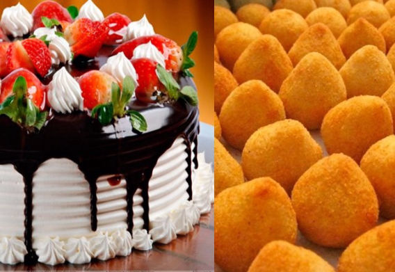 ENCOMENDAR SALGADOS E DOCES 